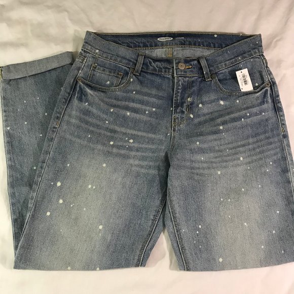 NWT Old Navy Light Wash Boyfriend Jeans - Picture 2 of 8